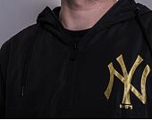 Bunda New Era MLB Metallic Windbreaker New York Yankees Black/Gold