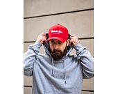 Kšiltovka Mitchell & Ness Pinscript Redline Snapback Branded Scarlet / White