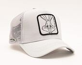 Kšiltovka Capslab - Trucker Looney Tunes - Bug Bunny - Silver Grey