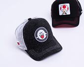 Kšiltovka Capslab Trucker (SUPER MARIO) Ghost POW2