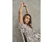 Košile HUF 4/20 Day In The Life Woven Top Natural