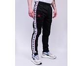 Tepláky Kappa 222 Banda Rastoria Slim C1D Black/Red/White