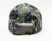 Kšiltovka New Era 9FORTY Hibiscus Print Strapback New Olive
