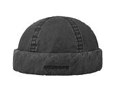 Rollcap Stetson Docker Delave Organic Cotton Black