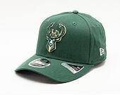 Kšiltovka New Era 9FIFTY Stretch-Snap NBA Team Color Milwaukee Bucks Green