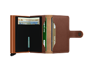 Peněženka Secrid Miniwallet Saffiano Caramel