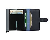 Peněženka Secrid Miniwallet Saffiano Navy