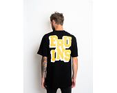 Triko 47 Brand Boston Bruins Letter Jet Black