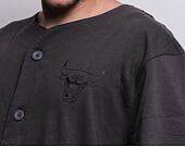Triko New Era NBA Geometric Camo Baseball Jersey Chicago Bulls Graphite