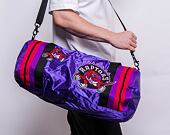 Taška Mitchell & Ness Toronto Raptors Satin Duffel Bag Purple