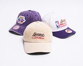 Kšiltovka Mitchell & Ness Los Angeles Lakers 1985 NBA World Champs Beige Dad Cap