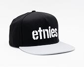 Kšiltovka ETNIES Corp Snapback Black/Grey