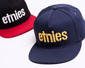 Kšiltovka ETNIES Corp Snapback Navy/Yellow