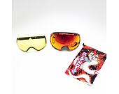 Lyžařské Brýle RIP N DIP Dragonerm Snow Goggles RND7157 Red