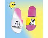 Pantofle RIP N DIP Lord Nermal UV Activated Slides RNDUVPG2 Purple / Gold