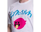 Triko Pink Dolphin RETRO GHOST TEE PS12211RGWH WHITE