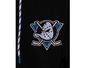 Mikina '47 Brand NHL Anaheim Ducks Back Check Morris Full Zip Hood Jet Black