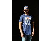 Triko '47 Brand NHL Edmonton Oilers Imprint ’47 Echo Tee Light Navy