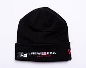 Kulich New Era Logo Front Beanie Black