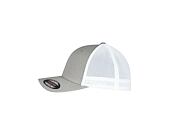 Kšiltovka Yupoong Trucker Recycled Mesh Grey/White 6511RM Flexfit Trucker Recycled
