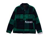 Bunda HUF × Pleasures Blackwatch Work Jacket Navy