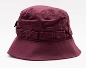 Klobouk New Era Adventure Bucket Camp Patch Maroon