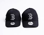 Dětská kšiltovka New Era 9FORTY MLB Wild Camo Boston Red Sox Navy