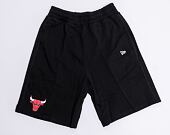 Kraťasy New Era NBA Team Logo Shorts Chicago Bulls Black