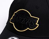 Kšiltovka New Era 9FORTY Gold Pop Los Angeles Lakers Snapback Black