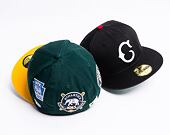 Kšiltovka New Era 59FIFTY Cooperstown Multi WS Patch Oakland Athletics Fitted Dark Green