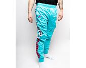 Tepláky Kappa 222 Banda Rastoria Degrade Turquoise-White-Fuxi