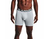 Pánské Trenýrky Under Armour Charged Cotton 6in 3 Pack - Black / Grey / Charcoal