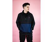 Bunda New Era Contemporary Cargo Windbreaker Black / Muave Blue