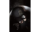 Kšiltovka New Era 9FORTY MLB Black and Gold New York Yankees Black