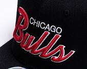 Kšiltovka Mitchell & Ness Team Script 2.0 Stretch Snapback Chicago Bulls Black