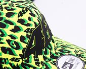 Kšiltovka New Era 9FORTY A-Frame Trucker All Over Print VR46 Snapback Upright Yellow/Black