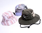 Klobouk Karl Kani Signature Fisher Hat dark military green