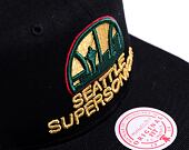 Kšiltovka Mitchell & Ness Bhm Logo Color Snapback HWC Seattle Supersonics Black