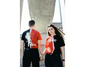 Triko Rip N Dip Angel & Devil Tee Red/Black Split Dye RND9078