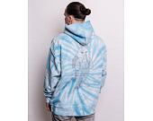 Mikina Rip N Dip Sent From Heaven Hoodie Light Blue Spiral Dye RND9036