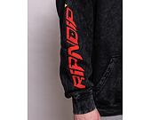 Mikina Rip N Dip Hell Racer Hoodie Black Mineral Wash RND9041