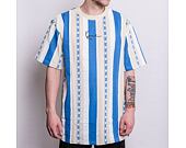 Triko Karl Kani Small Signature Stripe Tee blue