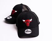 Kšiltovka New Era 9FORTY Trucker NBA Home Field Chicago Bulls Strapback Black