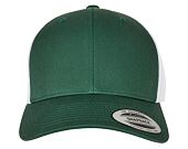 Kšiltovka Yupoong Retro Trucker 2-Tone Evergreen / White