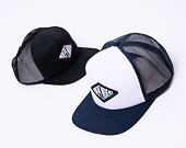 Kšiltovka Independent Turn & Burn Mesh Back Cap White Navy