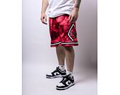 Kraťasy Mitchell & Ness Chicago Bulls Galaxy Swingman Shorts Red
