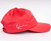 Kšiltovka Karl Kani Signature Satin Cap red