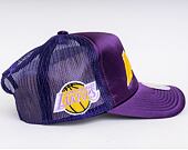 Kšiltovka Mitchell & Ness Logo Remix Trucker Snapback HWC Los Angeles Lakers Purple