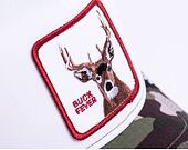 Kšiltovka Goorin - Animal Farm Core The Buck Fever - White
