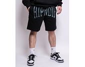 Kraťasy RIP N DIP Summer Revenge Rhinestone Sweatshorts Black